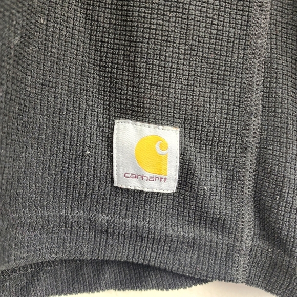 Carhartt Base Force Midweight Black Thermal Long Sleeve Top Mens 2XL Tall - Picture 4 of 9